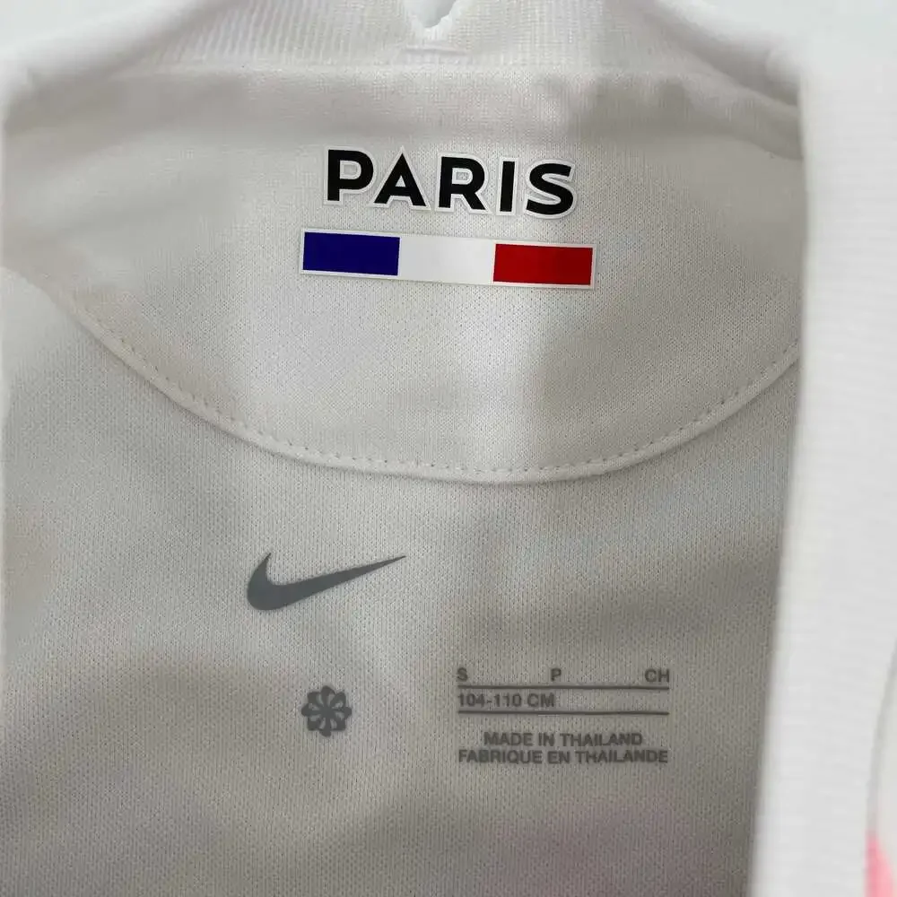 Nike White Pink Paris Saint Germain Soccer Set | Girls Size S - Picture 8 of 11